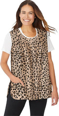 Only Necessities Plus Size Snap-Front Apron