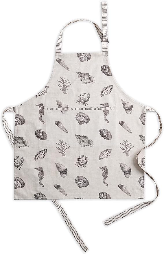 Maison d' Hermine 100% Cotton Apron for women with Pocket Kitchen Chef Apron for Men Cooking Gardening Server Waitress