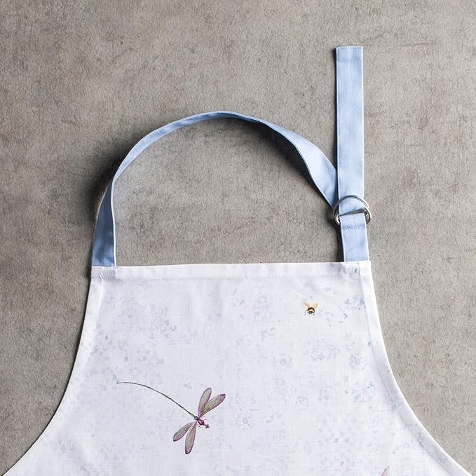 Maison d' Hermine 100% Cotton Apron for women with Pocket Kitchen Chef Apron for Men Cooking Gardening Server Waitress