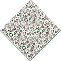 21x21 inches 100% Cotton Bandana for Women - Soft Square Scarf, Multi-Purpose Head Covering, Hair Bandana