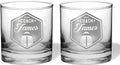 Football Coach Beer Glasses - Football Coach Gifts Personalized Coach Pint Glass Engraved Coach Award Football Beer Glass End of Season Gifts Coach (Football, Dbl Whiskey Gift Box)