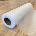 EVALAND Shelf Liners for Kitchen Cabinets Non-Adhesive 15.75" x 33FT Clear Drawer Liner Non Slip, Washable Cabinet Liner, Waterproof Shelf Liners for Cabinets, Refrigerator Bathroom Pantry Cabinet Mat