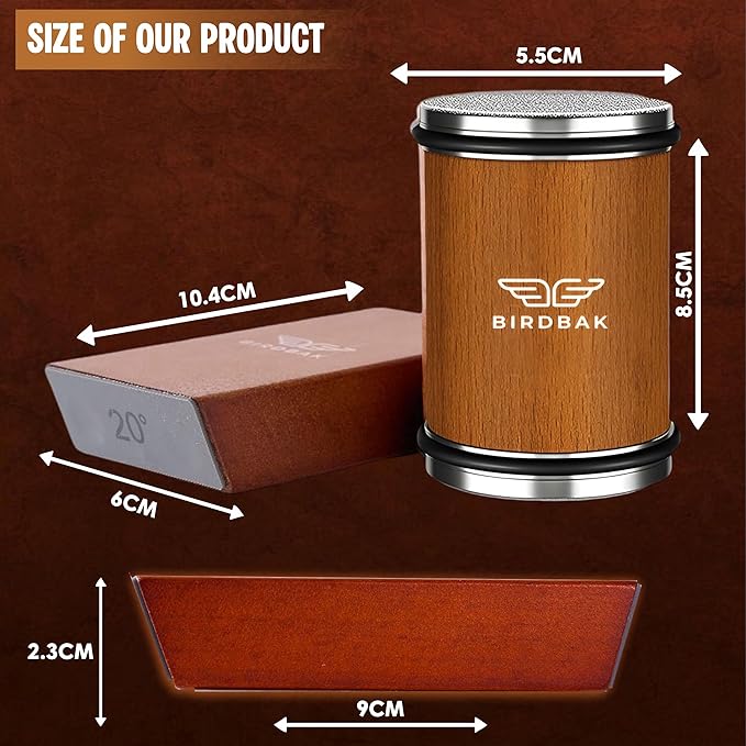The Original Premium Rolling Knife Sharpener Kit - Ultimate Knife Sharpening Solution - With Diamonds and Ceramic for Steel of Any Hardness, Knife Sharpener 15 and 20 degree For Kitchen Knives