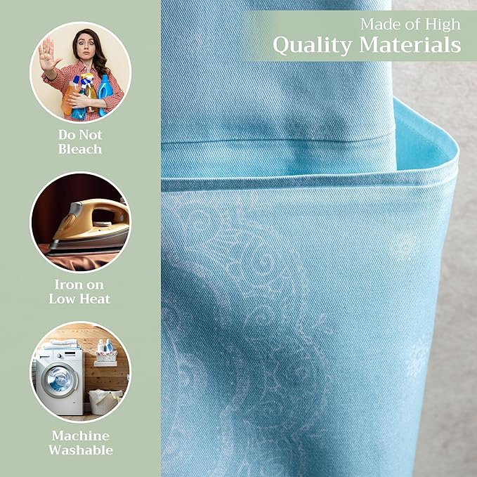 Maison d' Hermine 100% Cotton Apron for women with Pocket Kitchen Chef Apron for Men Cooking Gardening Server Waitress