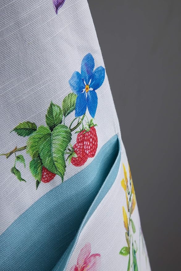 Maison d' Hermine 100% Cotton Apron for women with Pocket Kitchen Chef Apron for Men Cooking Gardening Server Waitress