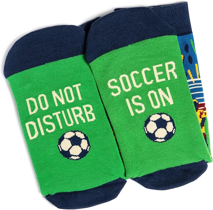 Lavley Funny Socks for Sports Fans and Players - Cool Novelty Gifts for Men, Women, & Teens