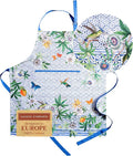 Maison d' Hermine 100% Cotton Apron for women with Pocket Kitchen Chef Apron for Men Cooking Gardening Server Waitress
