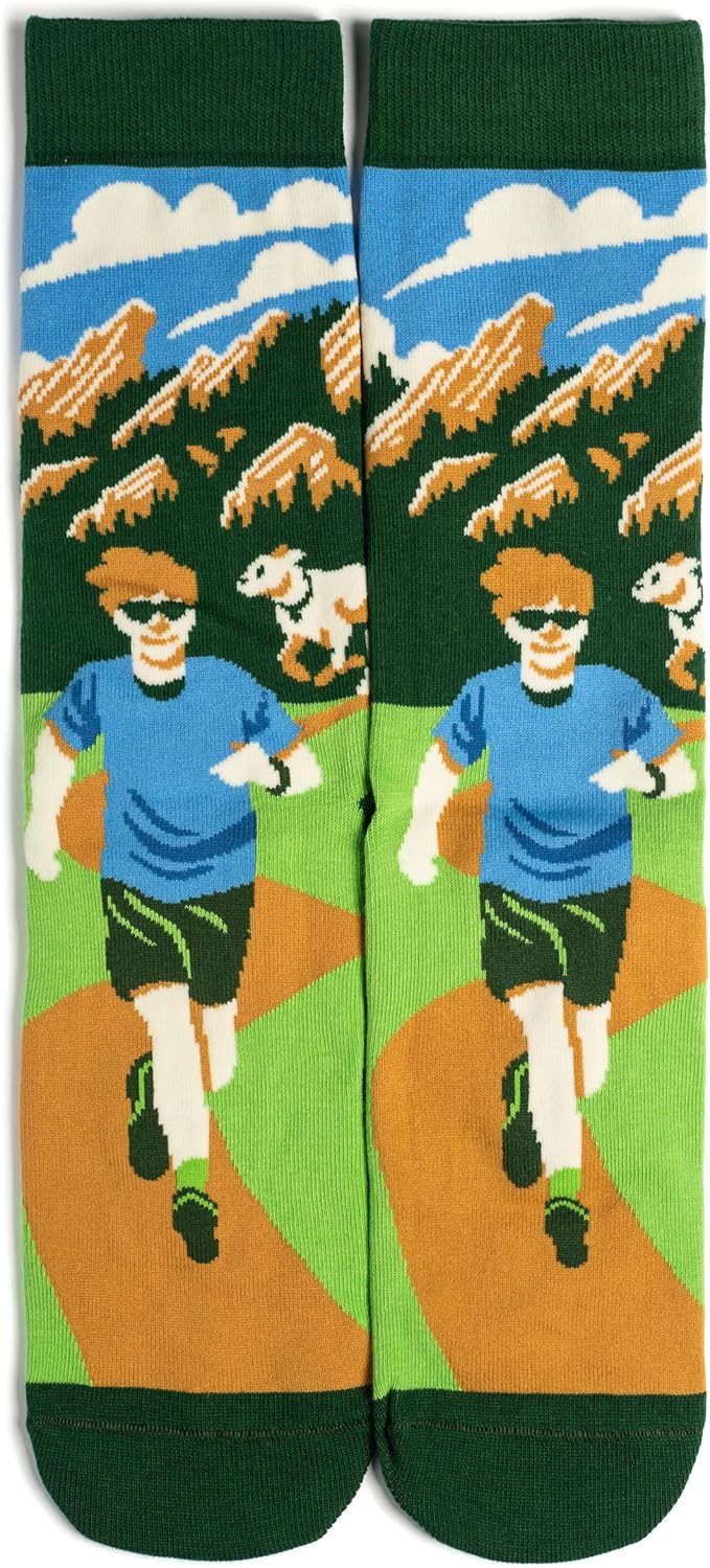 Lavley Funny Socks for Sports Fans and Players - Cool Novelty Gifts for Men, Women, & Teens