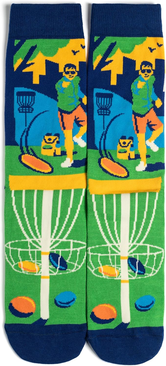 Lavley Funny Socks for Sports Fans and Players - Cool Novelty Gifts for Men, Women, & Teens
