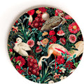 Society6 Bamboo Cutting Board- Kitchen Decor by Burcu Korkmazyurek - Unique Cutting Boards for Kitchen, 11.5" x 11.5" x 0.5", Floral And Birds XIV