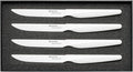 Kyocera 4-piece Ceramic Steak Knife Set, 4.5" White