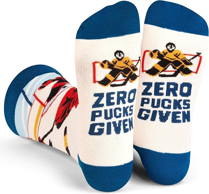 Lavley Funny Socks for Sports Fans and Players - Cool Novelty Gifts for Men, Women, & Teens