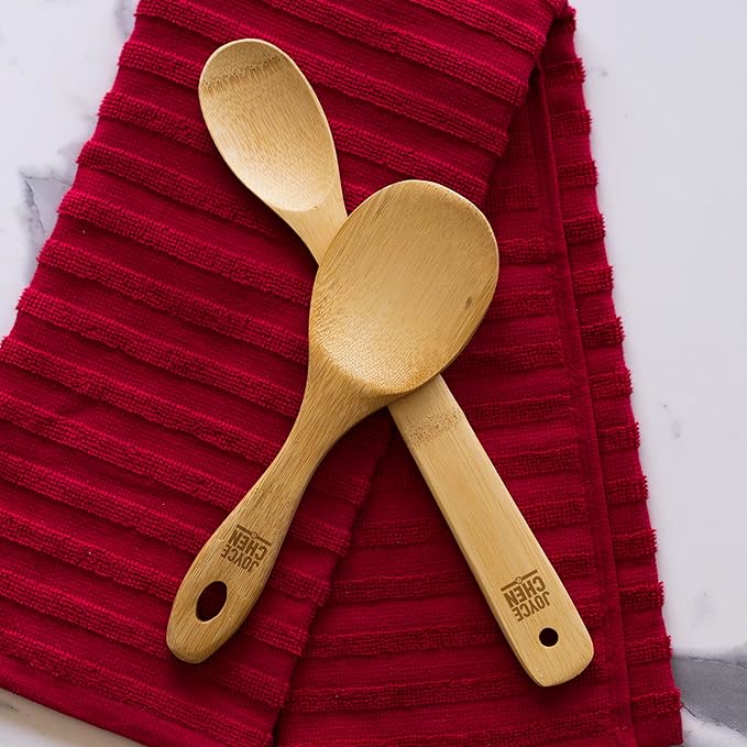 Joyce Chen 11-Piece Burnished Bamboo Cooking Utensil Set