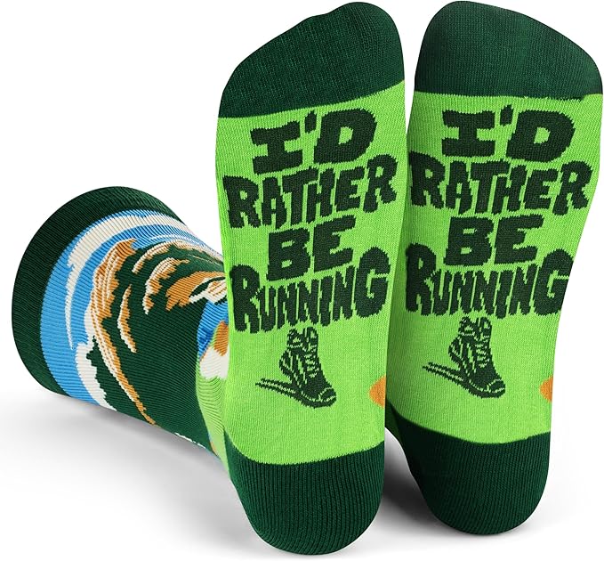 Lavley Funny Socks for Sports Fans and Players - Cool Novelty Gifts for Men, Women, & Teens