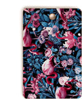 Society6 Bamboo Cutting Board- Kitchen Decor by Burcu Korkmazyurek - Unique Cutting Boards for Kitchen, 16" x 10.5" x 0.5", Floral And Flamingo VIII