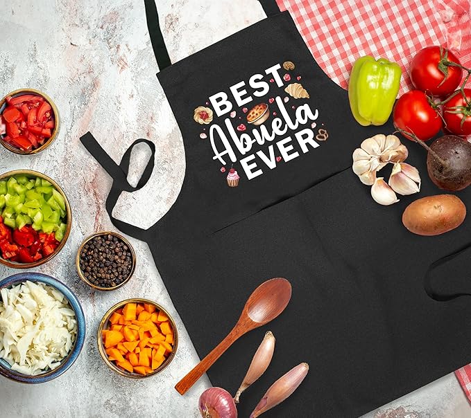 Funny Cafeteria Crew Aprons with Pockets, Cafeteria Worker Staff Appreciation Gifts