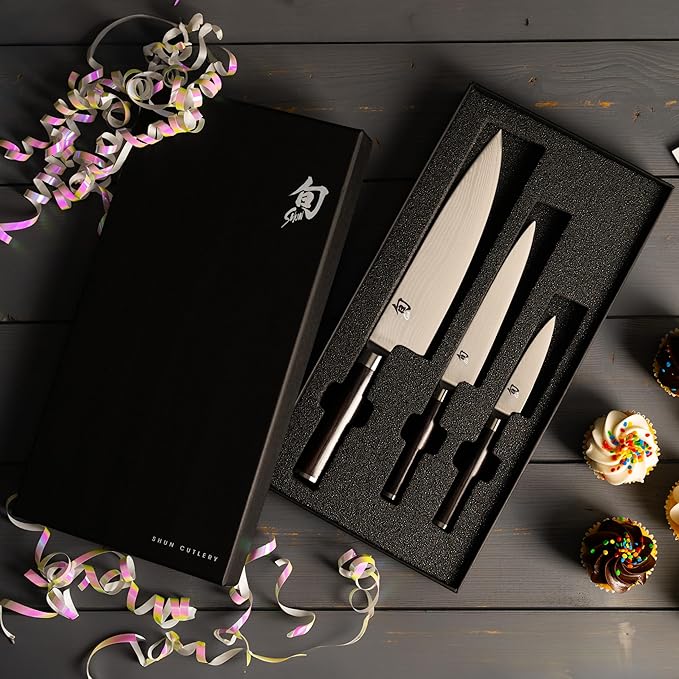 Shun Classic 3 Pc Starter Knife Boxed Set