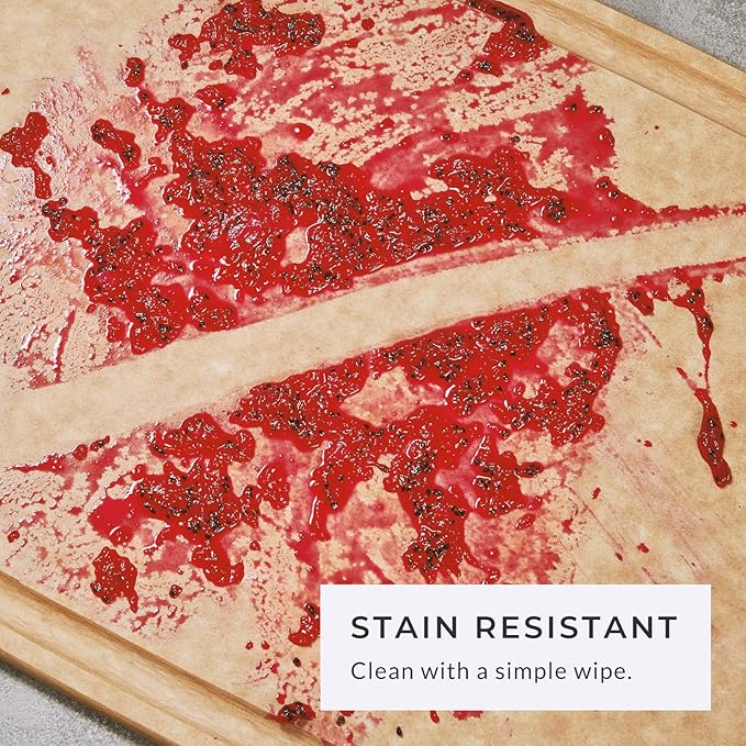 Elihome Large Dishwasher Safe Cutting Board Set with 5-piece Premium Stainless Colorful handle Steel Knife Set