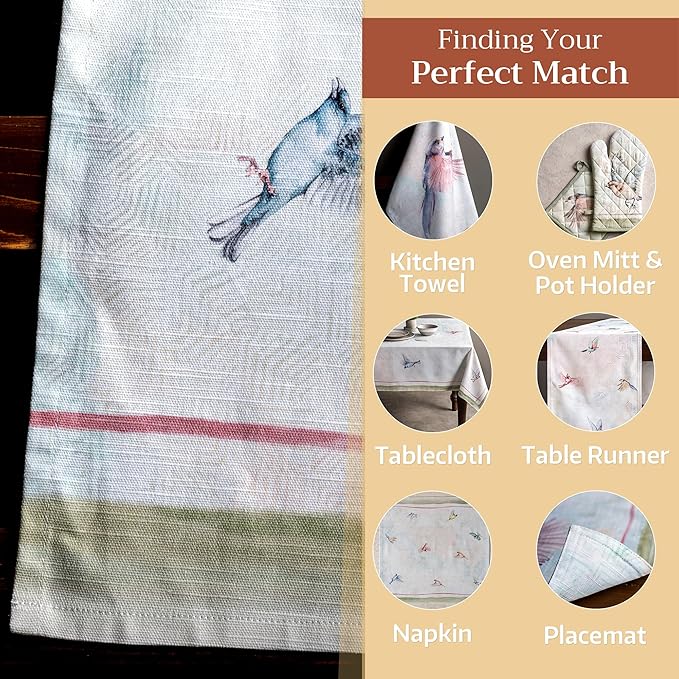 Maison d' Hermine 100% Cotton Apron for women with Pocket Kitchen Chef Apron for Men Cooking Gardening Server Waitress