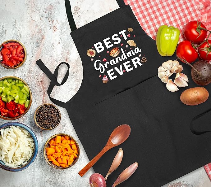 Funny Cafeteria Crew Aprons with Pockets, Cafeteria Worker Staff Appreciation Gifts