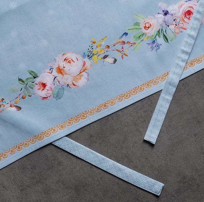 Maison d' Hermine 100% Cotton Apron for women with Pocket Kitchen Chef Apron for Men Cooking Gardening Server Waitress