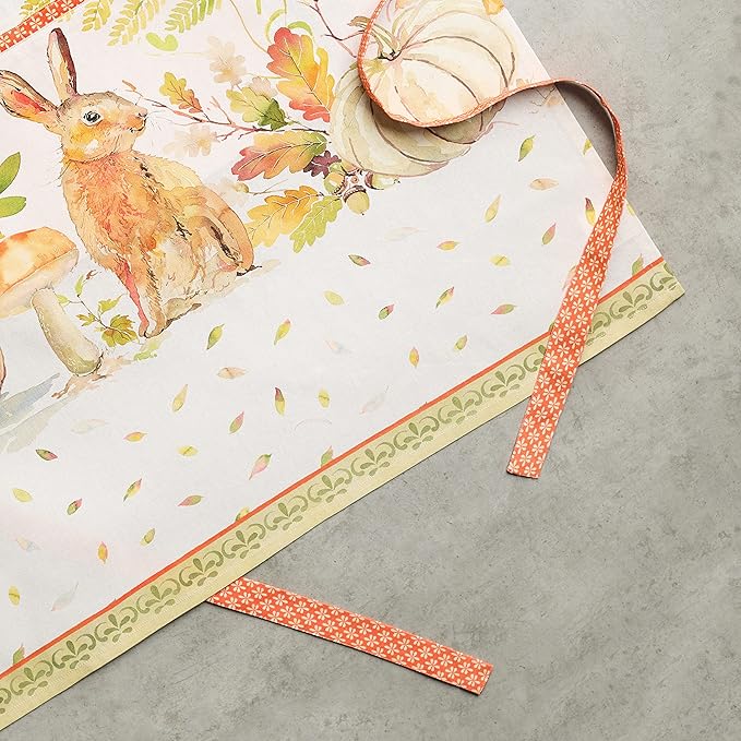 Maison d' Hermine 100% Cotton Apron for women with Pocket Kitchen Chef Apron for Men Cooking Gardening Server Waitress
