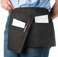 KNG - Black Waist Apron, Reversible