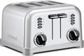 Cuisinart Toaster, Extra-Wide Slots, Stainless Steel, 4-Slice
Bagel, pastry & bread toaster with defrost/reheat functions, 6-setting browning dials & a slide-out crumb tray, CPT-180P1